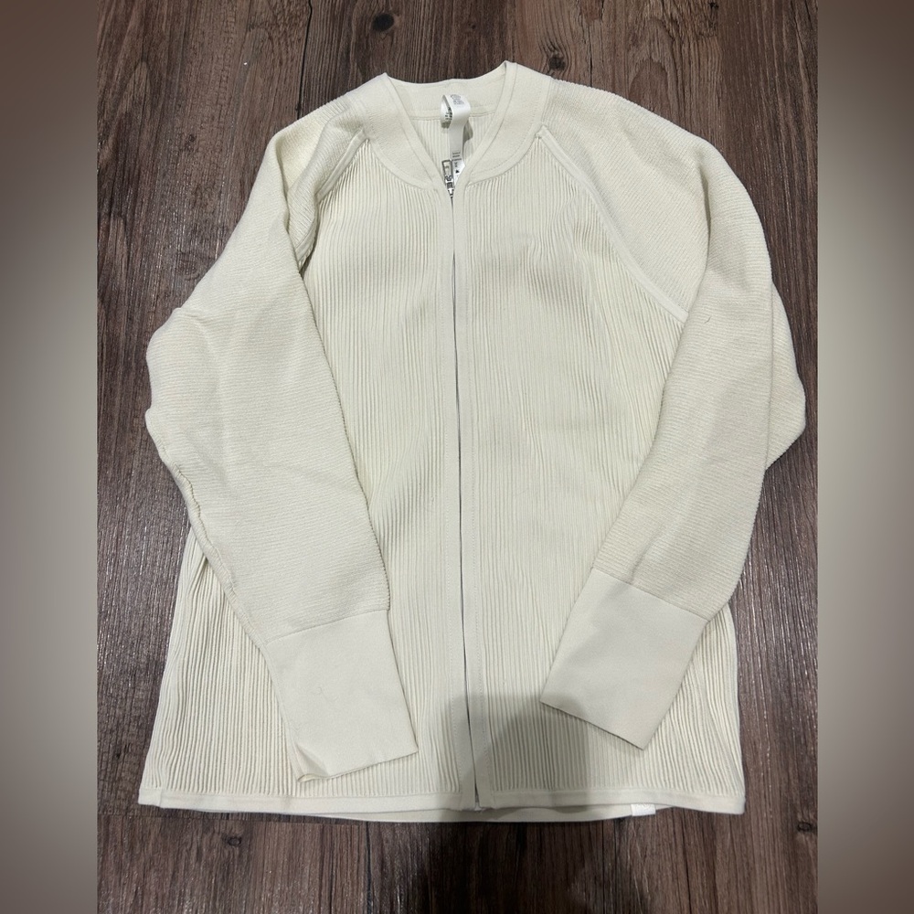 Lululemon Full Zip Cream Jacket